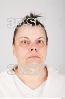 Female head photo texture 0003
